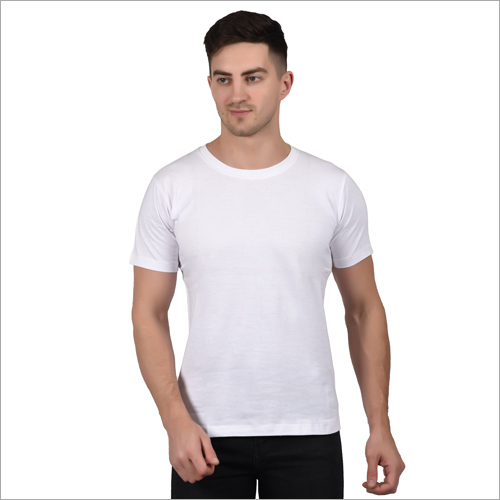 Mens Plain White T Shirts