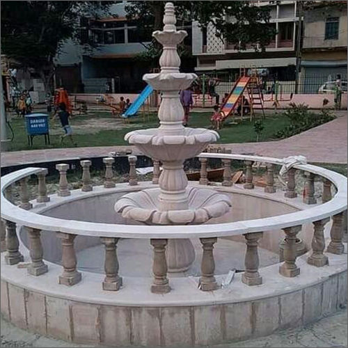 Cream 4 Layer Sandstone Fountain