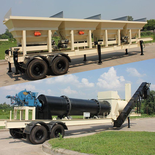 Mobile Asphalt Mix Plant