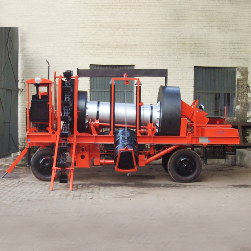 Mobile Hot Asphalt Mix Plant