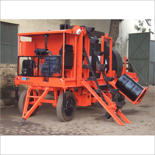 Mobile Hot Asphalt Mix Plant