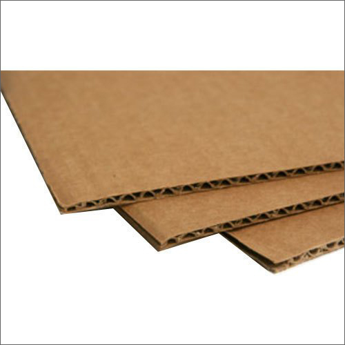 Brown 3 Ply Corrugated Sheet