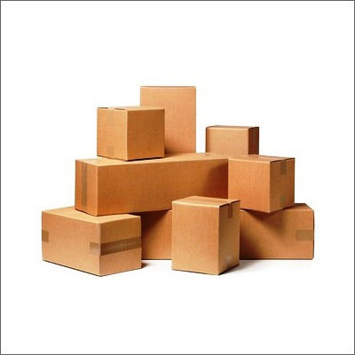 Laminated Material Brown Corrugated Box