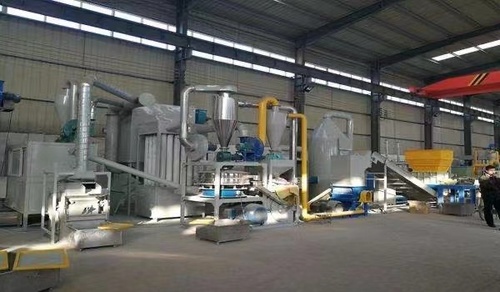 waste refrigerator recycling separator production line