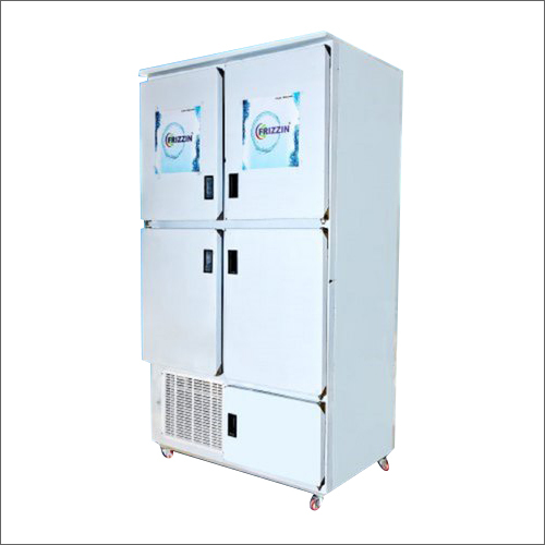 800 Ltr 5 Door Stainless Steel Vertical Deep Freezer