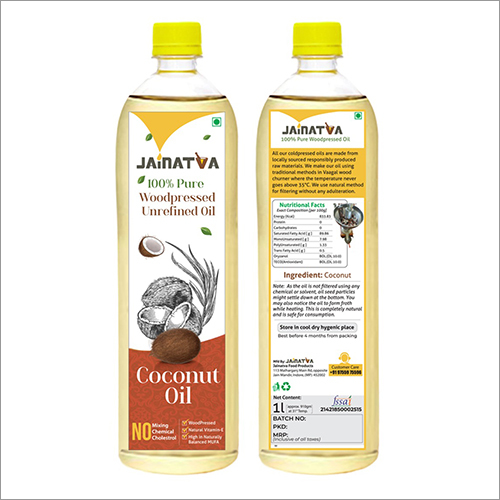 1 Ltr Cold Pressed Coconut Oil