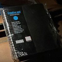 6x8 inch Wiro soft bind Notebook