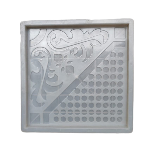 10x10 Half Flower Paver Plastic Mould By B. M. ENGINEERING WORKS