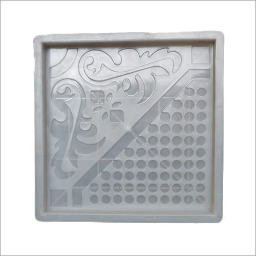 10x10 Half Flower Paver Plastic Mould