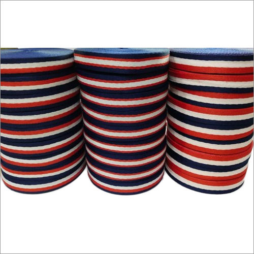 Plain Polyester Fabric Narrow Woven Tape