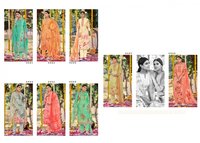 Levisha Saffron Jam Cotton Digital Prints Work Suits Catalog