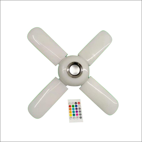 Color LED Fan Light With Remote By KRISHNA INTERNATIONAL