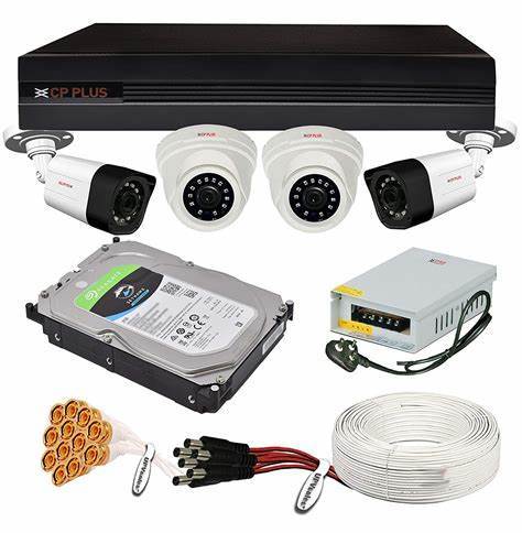 4 CAMERA 2.4MP ANALOG CCTV SYSTEM