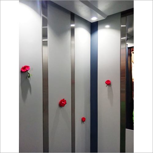 M S Powder Coated Design Cabin By ABHIMAN ELEVATOR INDUSTRY