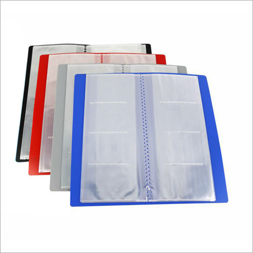 Rectangle Pp Card Holder Book