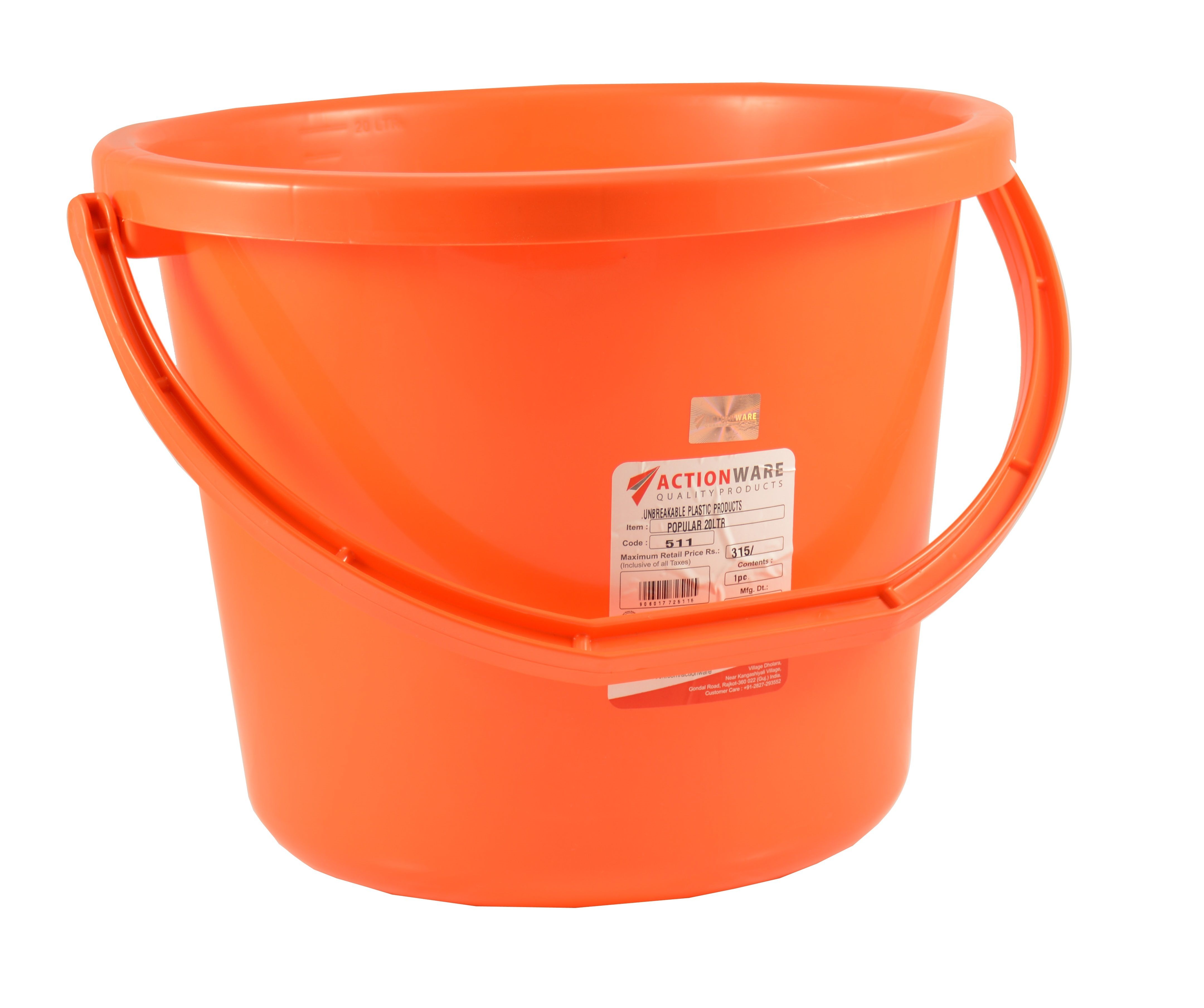 20ltr Plastic Water Buckets