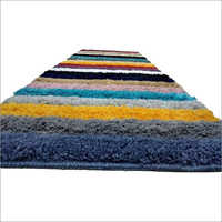 Polyester Runner Carpet - Polyester, 22x55 Inch, Blue, Thickness 20mm | Customized Sizes, Machine Washable