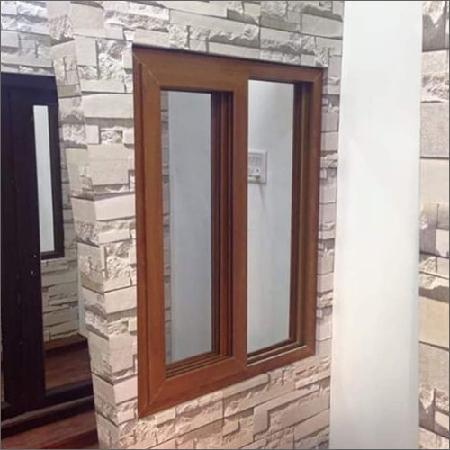 Brown Upvc Sliding Window