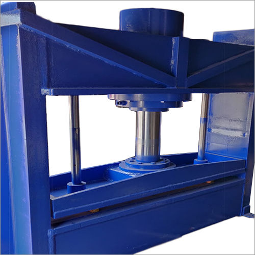 Blue Cylinder Crushing Machine