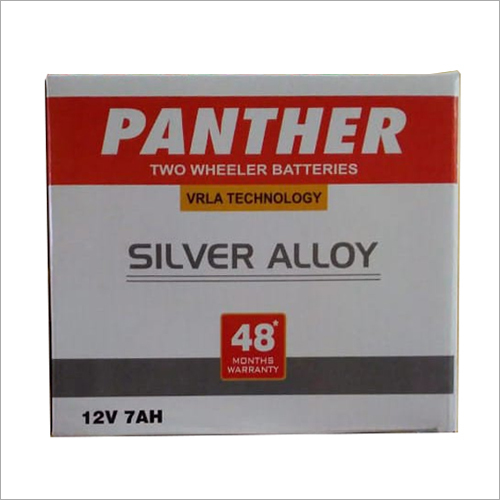 12V 7AH Panther Two Wheeler Battery