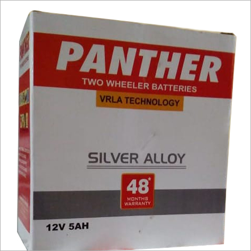 12V-5AH Panther Two Wheeler Battery