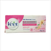 Veet Hair Removal Cream - Cream Formula, 100 Ml Size, Pink Tube Packaging | Gentle Hair Removal Solution