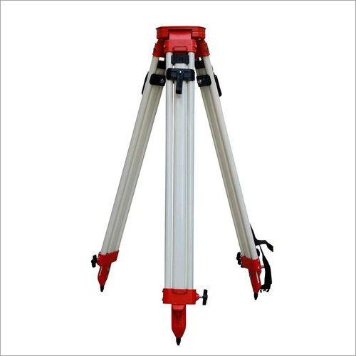 Red And White Tripod Stand