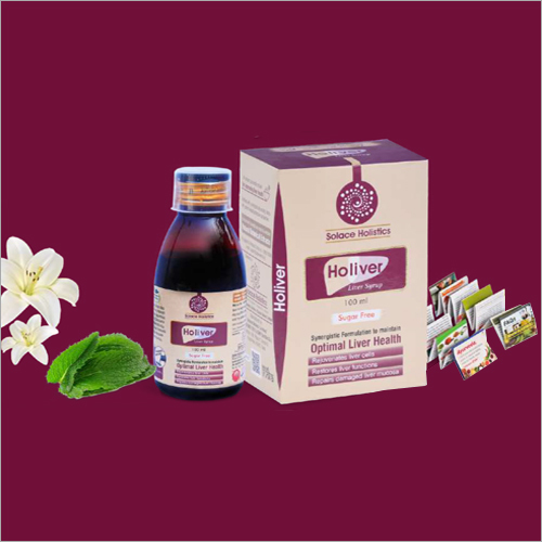 Holiver Liver Syrup - 100ml Liquid Formulation | Suitable for All, Store in Dry Place