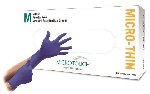 Ansell Micro-Touch Micro-Thin (MTMT) Nitrile Gloves
