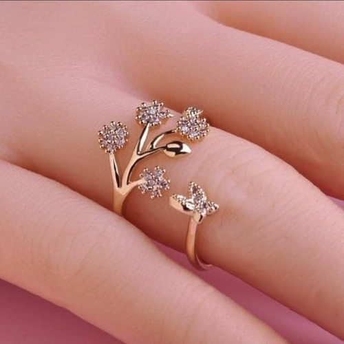 Party Wear Real Diamond Ring