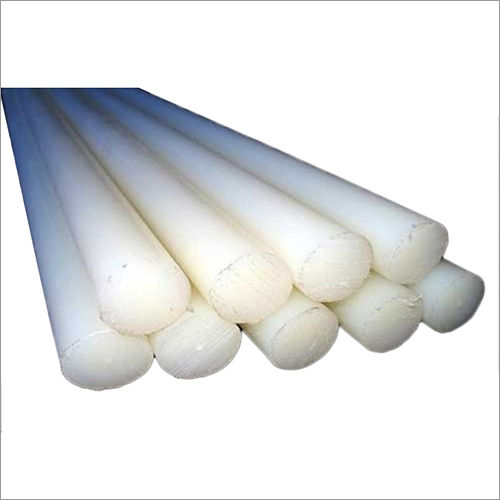 White Nylon Round Rod