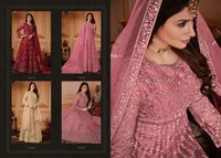 Vouch Fashion Noora 7001-7004 Free Size Stitched Heavy Net Suits Catalog