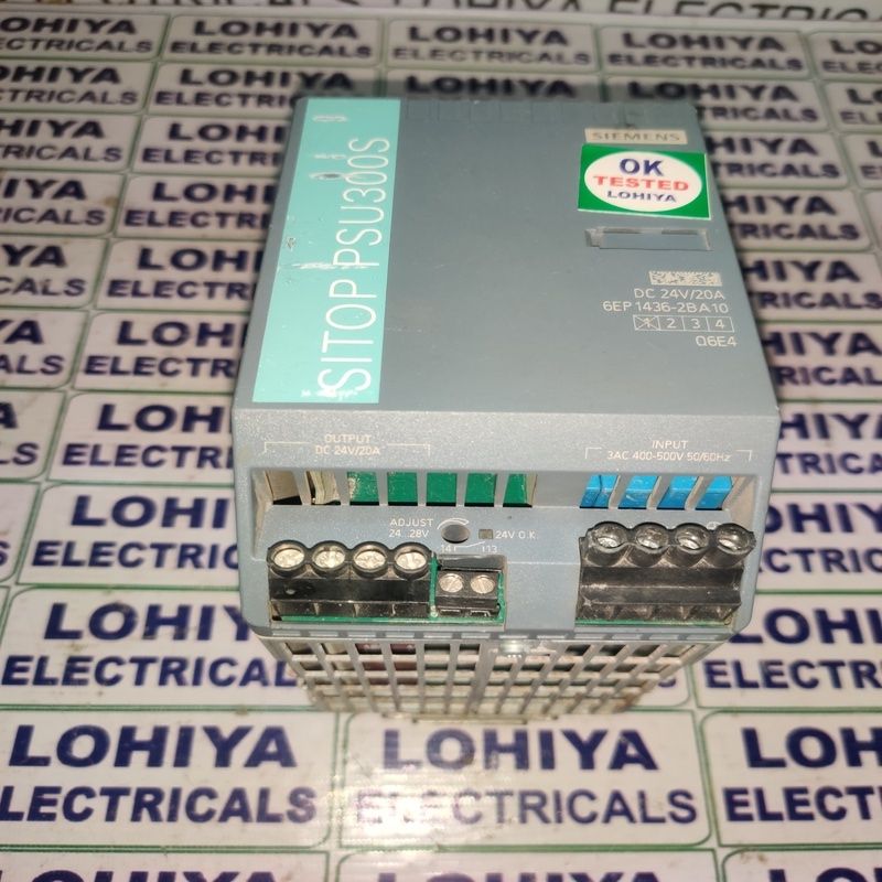 SIEMENS 6EP1436-2BA10 POWER SUPPLY