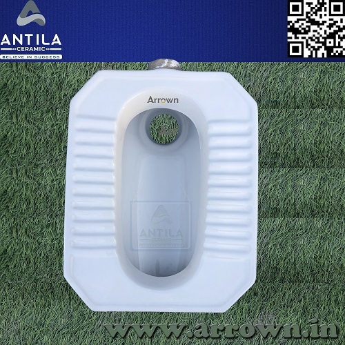 White Toilet Pan Meedium Deep Pan