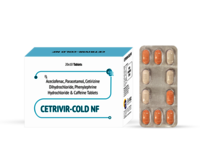Aceclofenac Paracetamol Cetrizine Dihydrochloride Phenylephrine  Hydrochloride and Caffeine Tablet