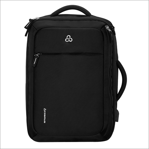 Convertible Backpack Bag Black Size: 17.5X12.25X7.5 Inch