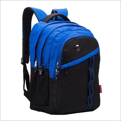 33 Ltr Waterproof Polyester Royal Blue School Bag Size: Medium