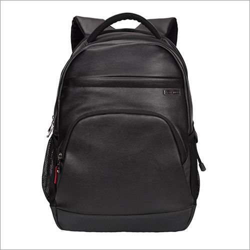 Leather Laptop Backpack