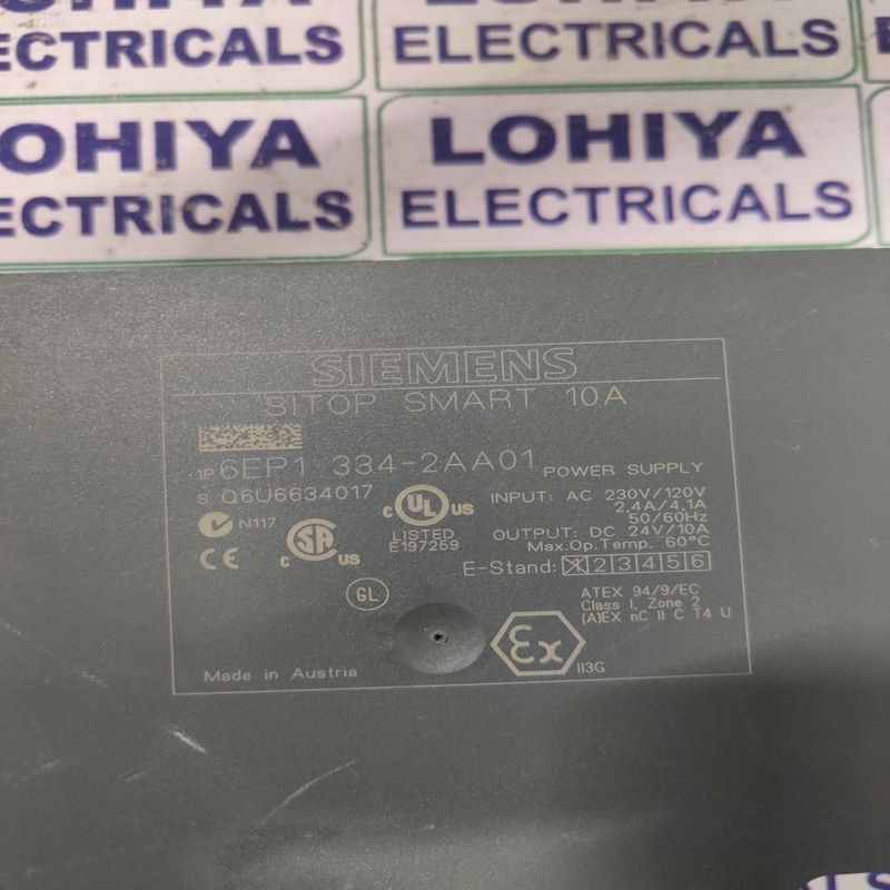 SIEMENS 6EP1334-2AA01 POWER SUPPLY