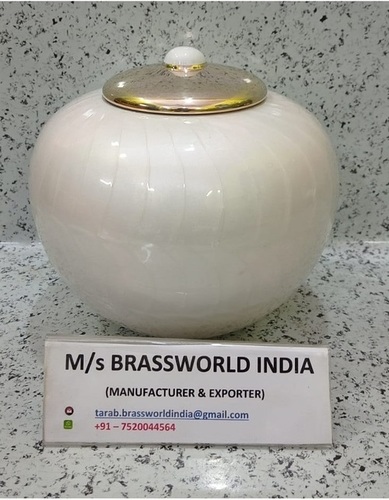 brass cremation urn for human ashes