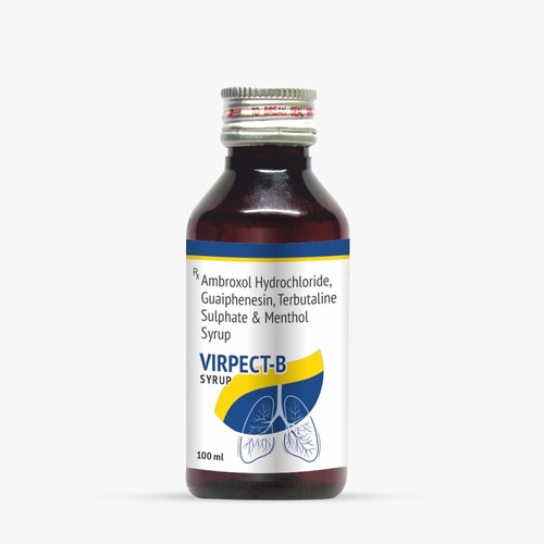Ambroxol  Terbutaline  Guaiphensin and Menthol 100ml Syrup