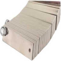 40,120,01mm Aluminium Tag