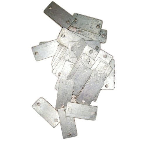 Rectangular Long Aluminum Tag