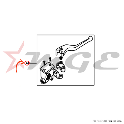 Master Cylinder Assembly For Royal Enfield - Reference Part Number - #560542/A