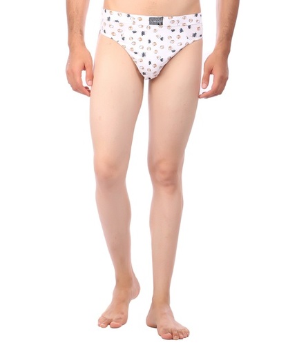 SEMANTIC COTTON BRIEFS - INNER WAISTBAND - PRINTED