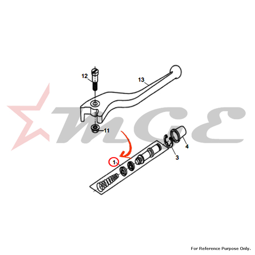 Piston Sub Assembly Kit For Royal Enfield - Reference Part Number - #560567