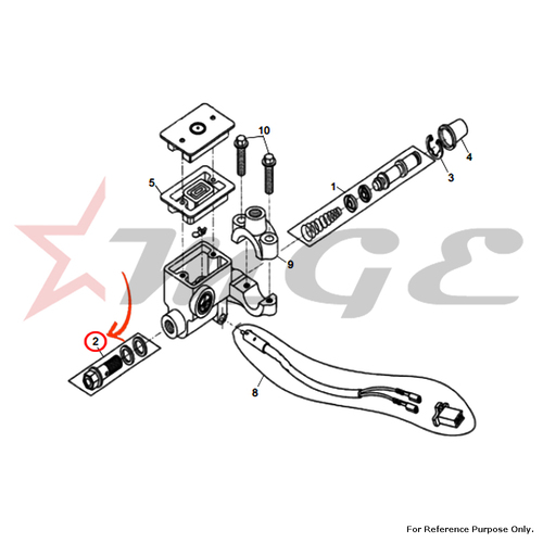 Banjo - Bolt Assembly Kit For Royal Enfield - Reference Part Number - #560568