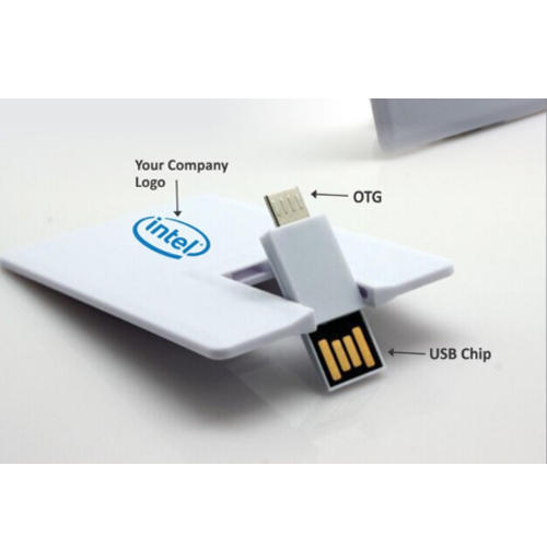 Credit Card Shape OTG Pendrive