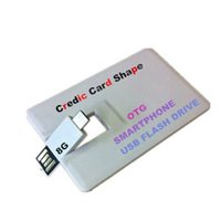 Credit Card Shape OTG Pendrive
