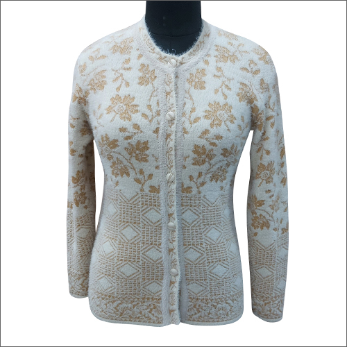 Ladies O Neck Cardigan